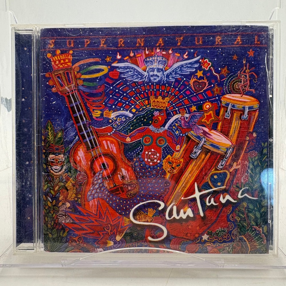Santana Supernatural CD‎ 1999 Arista Records Latin Rock Smooth Maria Maria